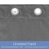 Awesome Home Textured Room Darkening Curtains Pair(2 panels) - 4 of 4