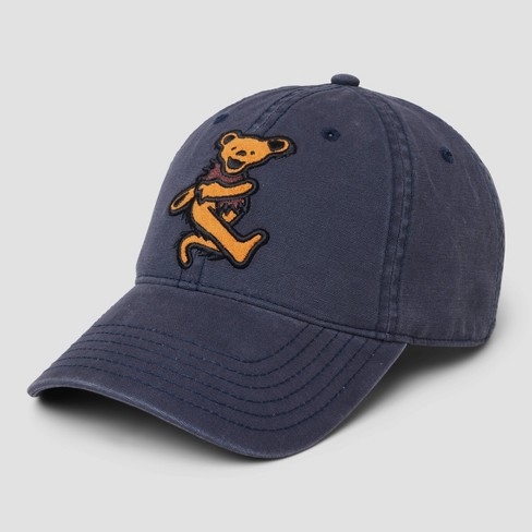 Men's Grateful Dead Cotton Baseball Hat - Navy Blue : Target