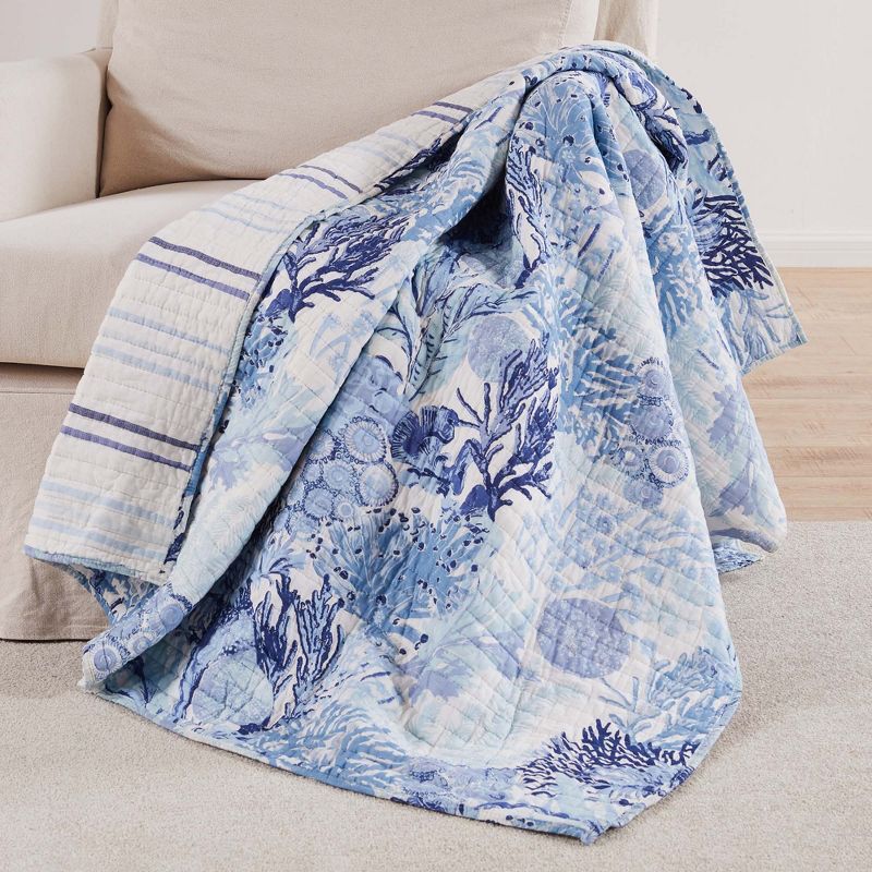 Reef Dream Throw - One Quilted Throw - Levtex Home, 2 of 4