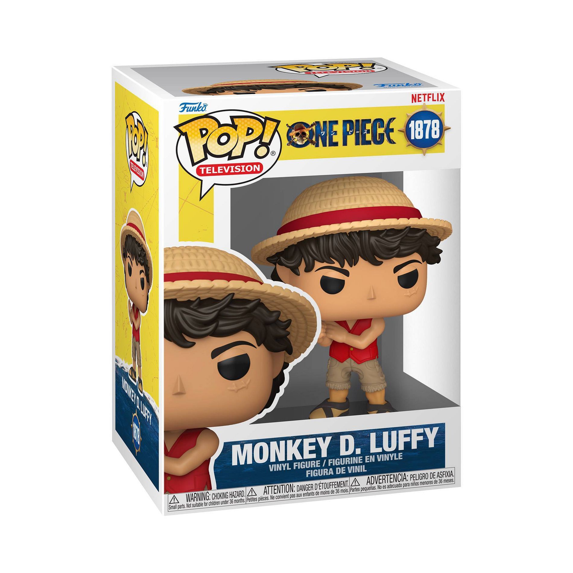 Funko POP! TV: One Piece Monkey D. Luffy Vinyl Figure #1878