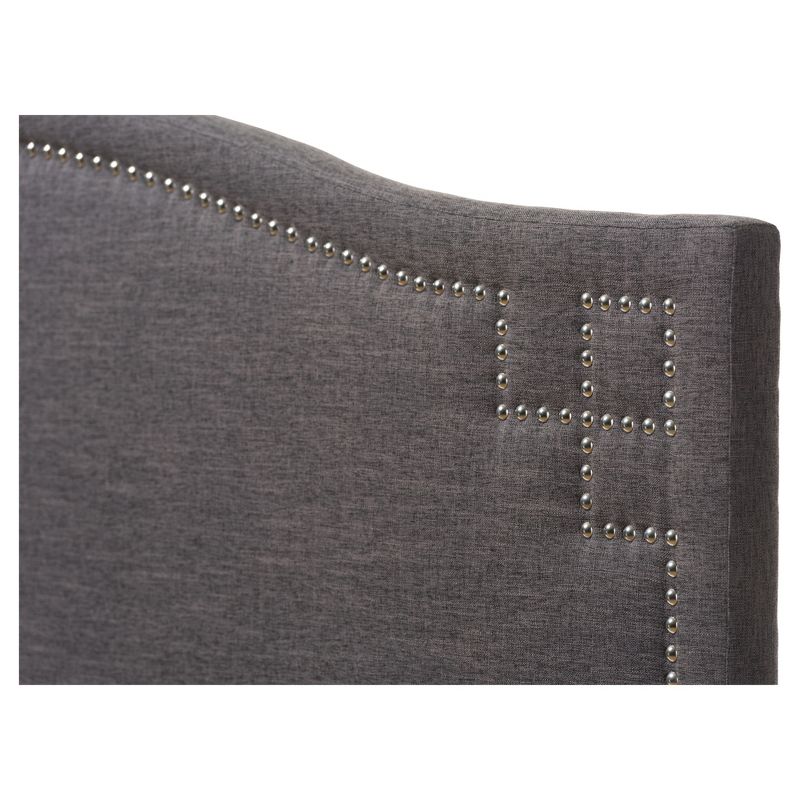 Aubrey Modern And Contemporary Fabric Upholstered Headboard - Baxton Studio, 3 of 6