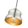 Livex Lighting Endicott 1 - Light Pendant in  Brushed Nickel - 4 of 4