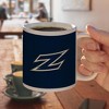 University of Akron Primary Ceramic Coffee Mug Novelty Gift Mugs for Coffee Tea and Hot Drinks 11oz White - 4 of 4