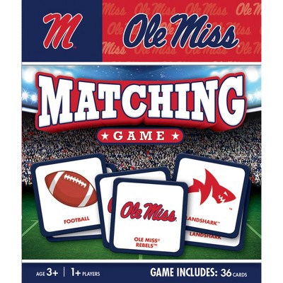 MasterPieces NCAA Mississippi Matching Game