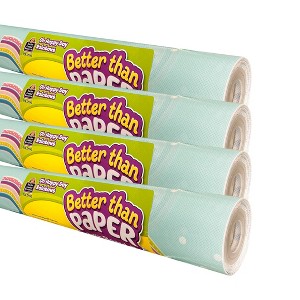 Teacher Created Resources® Better Than Paper Bulletin Board Roll, Oh Happy Day Rainbows, 4-Pack - 1 of 3