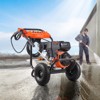 VEVOR Gas Pressure Washer, 3500 PSI 2.6 GPM, Gas Powered Pressure Washer with Aluminum Pump, Spray Gun and Extension Wand, 5 Nozzle Set, Black - 2 of 4