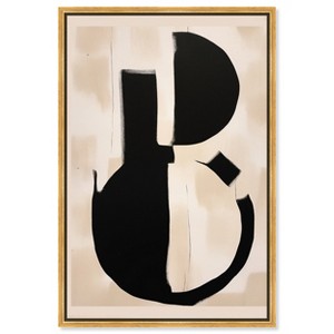 Art Remedy Find the Key Contemporary Shapes Abstract Wall Art Framed - 1 of 4