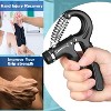 Forearm Strengthener & Hand Grip Trainer, Adjustable Resistance for Muscle Building, Injury Recovery - 2 of 4