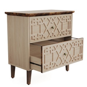 Tribesigns Wooden 2 Drawer Lateral File Cabinet - 1 of 4