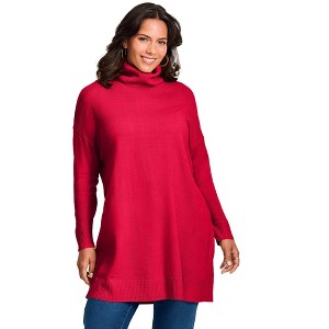 Avenue Turtleneck Tunic Sweater - 1 of 2