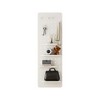 ACEPANO 47.6 in. H Wall Mounted Full Length Mirror with Shelf & Multifunctional Design Panel-White - 3 of 4