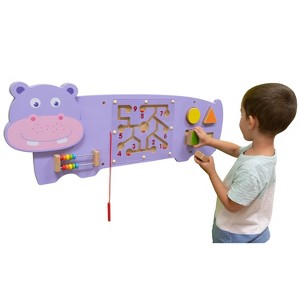 Learning Advantage® Hippo Activity Wall Panel - 18m+ - Toddler Activity Center - 1 of 4