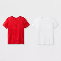 Deals List: 2pk Cat & Jack Boys Adaptive Short Sleeve T-Shirt