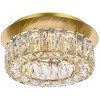 Elegant Lighting Monroe 12 inch LED single flush mount in gold - 3 of 4