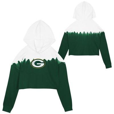 Nfl Buffalo Bills Girls' Crop Hooded Sweatshirt : Target