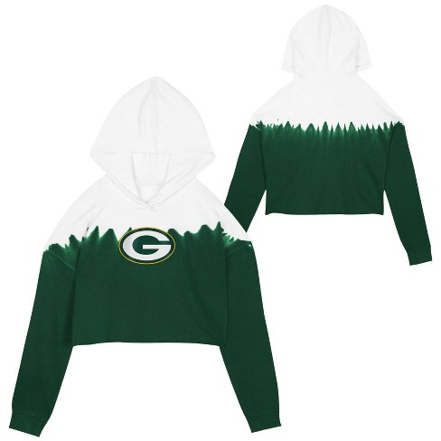 Nfl Green Bay Packers Girls' Fleece Hooded Sweatshirt : Target