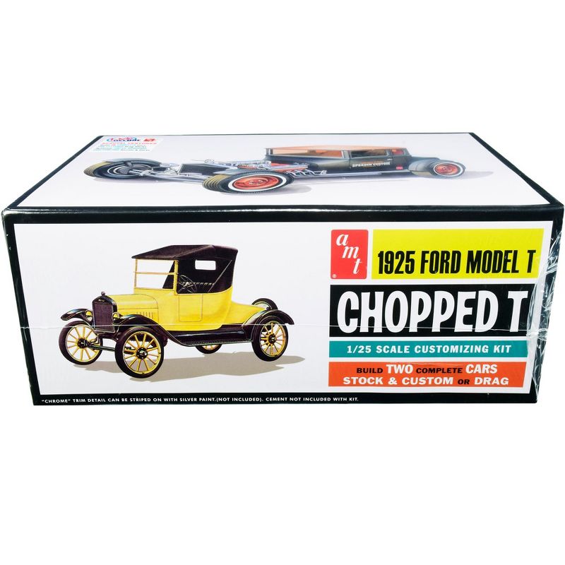 Skill 2 Model Kit 1925 Ford Model T "Chopped" Set of 2 pieces 1/25 Scale Model by AMT, 3 of 5