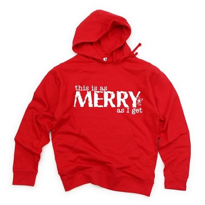 Simply Sage Market Women's Graphic Hoodie Merry as I Get