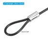 Unique Bargains Stainless Steel Stage Lighting Luggage Lock Double Loop Safety Lock Cables - 2 of 4