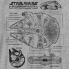 Boy's Star Wars: A New Hope Solo's Hunk of Junk Schematics T-Shirt - 2 of 4