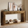 Tribesigns 63" Console Table for Entryway, Narrow Wood Sofa Table Behind Couch for Entrance, Hallway, Foyer - 3 of 4