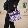 MKF Collection Vivian Plaid Women’s Satchel Bag by Mia K - 3 of 4