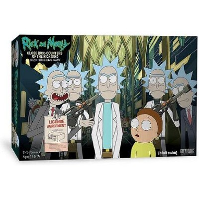 Rick and Morty - Deck Building Game - Close Rick-counters of the Rick Kind Board Game