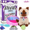 Sophia’s Tan Plush Kitten and Accessories Set for 18" Dolls, Multicolor - 2 of 4