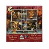 Sunsout Halloween Stamps Skeleton Dance 1000 pc Halloween Jigsaw Puzzle 55924 - 3 of 4