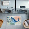 Stupell Industries Sealife Classic Whale Printed Plush Bath Mat And Bath Rug, Design By Darlene Seale, 18"X30" - 4 of 4