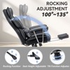 Efomao Desk Office Chair 400LBS, Big and Tall PU Leather Computer Chair, Executive Office Chair with Footrest and Lumbar Support - 2 of 4