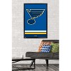 Trends International NHL St. Louis Blues - Logo 21 Framed Wall Poster Prints - 2 of 4