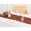Unique Bargains Thanksgiving Wedding Party Decorations Cheesecloth Table Runner 6 Pcs - 2 of 4