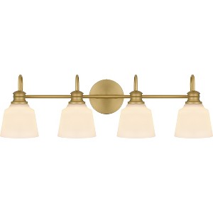 Hinton Aged Brass Bath Light - 1 of 4