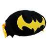 Buckle-Down Dog Toy Squeaker Plush - DC Comics DC Legion of Super-Pets Batman Dog Ace the Bat Hound Bat Logo with Cape Black Yellow - 2 of 3