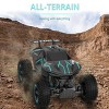 TopComfy Baby and Toddler Learning Toys Monster Truck Remote Control Car All Terrain Off Road Design With Spray for Kids, Blue, 11.02"*6.69"*7.48" - 2 of 4