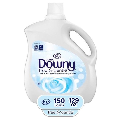 Ultra Downy Free Gentle Liquid Fabric Conditioner Fabric Softener 129oz Target