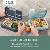 Bentgo Modern Leak Resistant 2pk Bento Lunch Box Set - 2 of 4