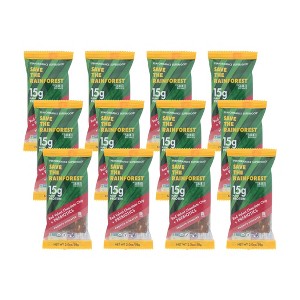 Save The Rainforest Red Velvet Chocolate Chip Protein Bar - 12 bars, 2 oz - 1 of 3