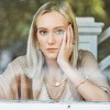 Sanctuary Project by sanctuaire Semi Precious White Howlite Pillar Cuff Bracelet Gold - 3 of 3
