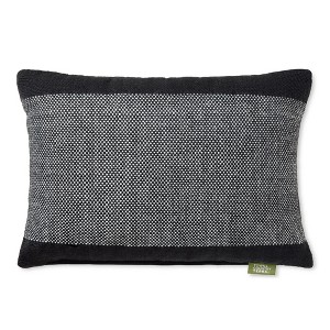 TOWN & COUNTRY TERRA Alara Solid Border Handcrafted Indoor Outdoor Decorative Pillow - 1 of 4