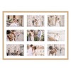 PosterPalooza | Natural Finish Collage Frame - White Mat, 20 Frame Sizes to Choose From, UV Acrylic - 4 of 4
