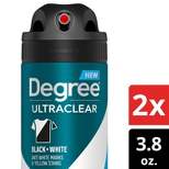 Degree Ultraclear Fresh Black + White 72 Hour Antiperspirant & Deodorant Spray 