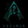 Men's Aquaman Trident Shape T-Shirt - 2 of 4