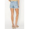 Women's Button Front High Rise Shorts - RISEN - 2 of 4