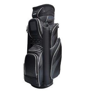 Revelation Golf Commander Deluxe Cart Bag 14-way Top - Black - 1 of 1