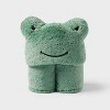 Frog Kids' Hooded Blanket Green - Pillowfort™ - image 3 of 3