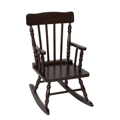 Gift Mark Children's Colonial Rocking Chair - Espresso