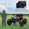 2 Seaters Kids Ride On UTV Car with Remote Control, 24V Battery Powered Toy Car for Boys Girls w/Music, LED Lights, Bluetooth, Electric Vehicles - 3 of 4