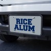 Rice University Owls Alumn Novelty Metal Vanity Tag License Plate - 3 of 4